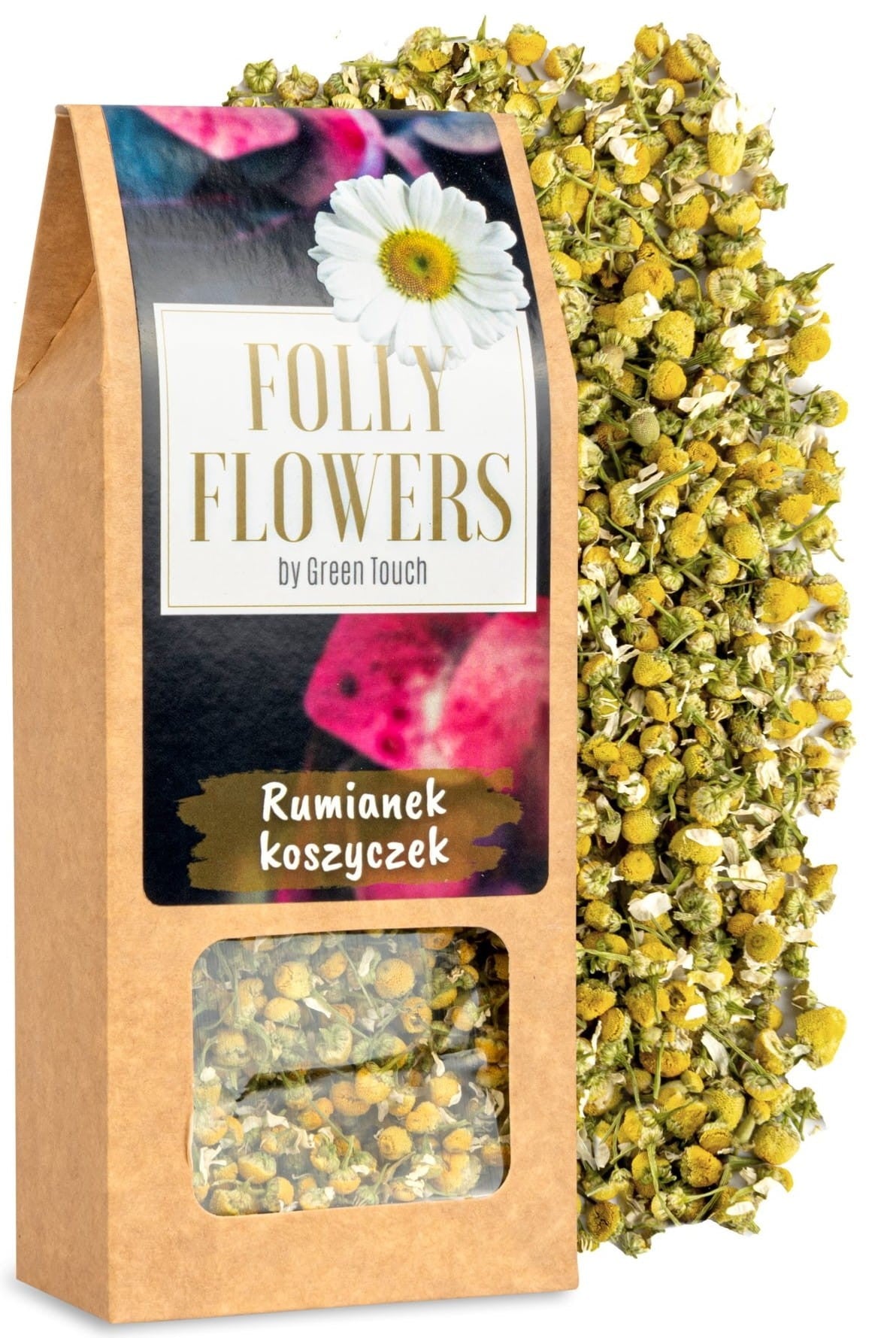 Rumianek koszyczek kwiaty jadalne 20g