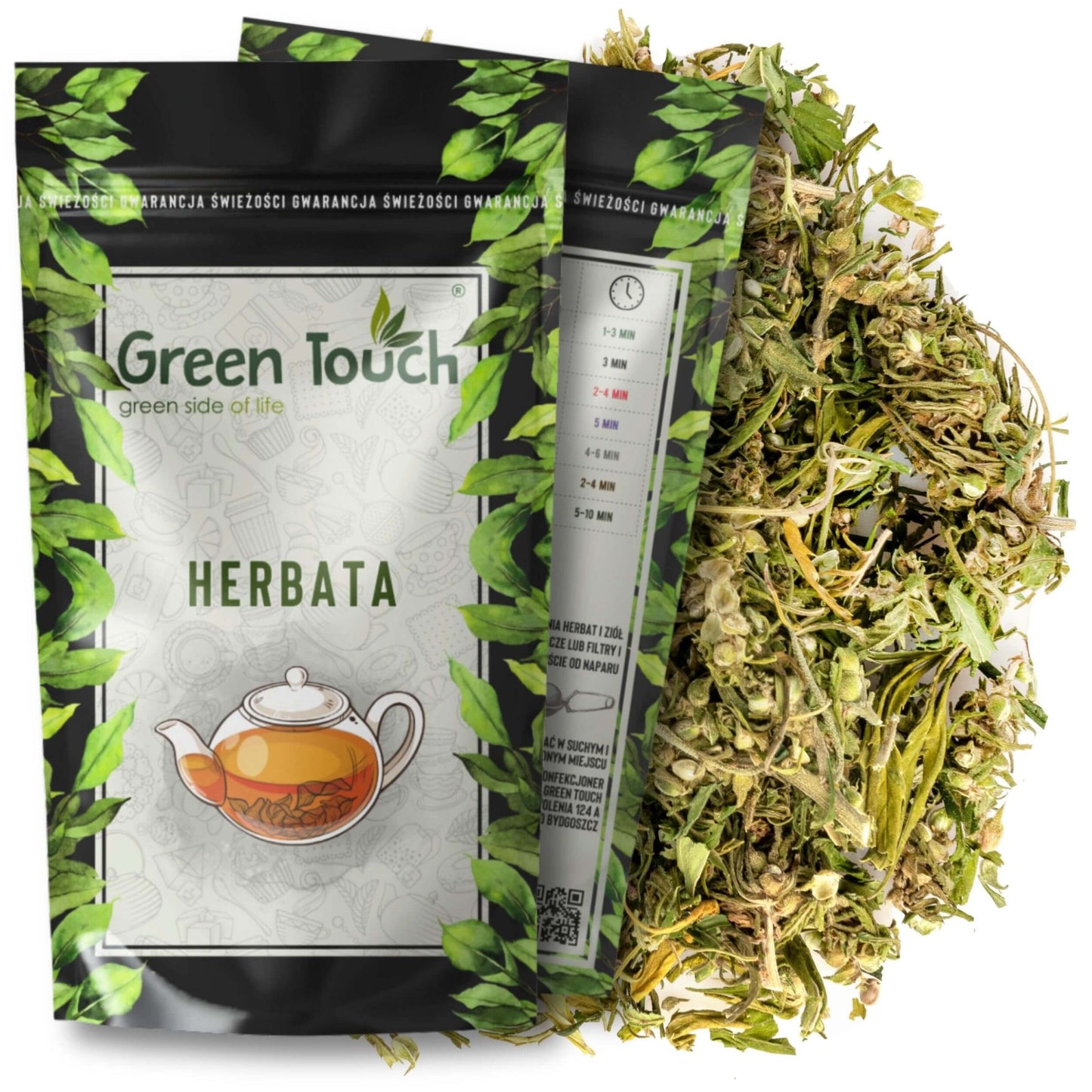 Herbata konopna kwiat konopi cbg + cbd 30 g konopia siewna