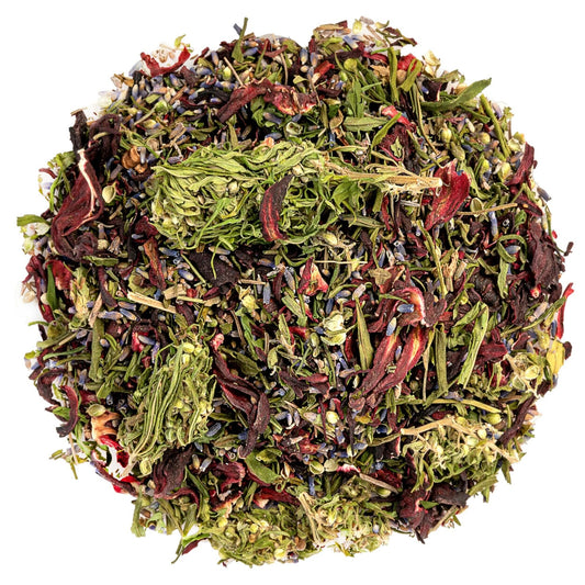 Herbata konopna hibiskus i lawenda kwiat konopi naturalna 30 g