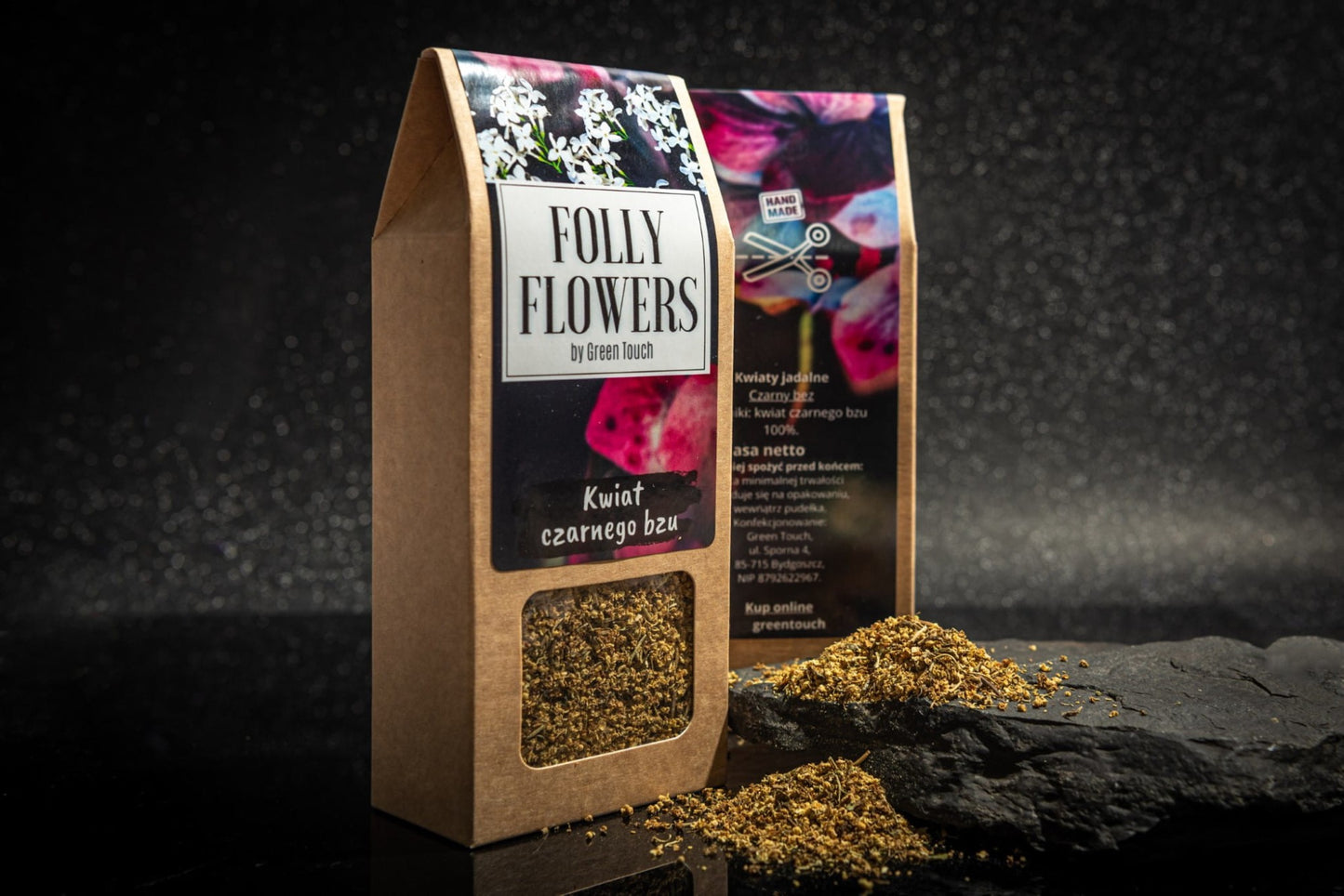 Czarny bez suszony kwiaty jadalne 40g