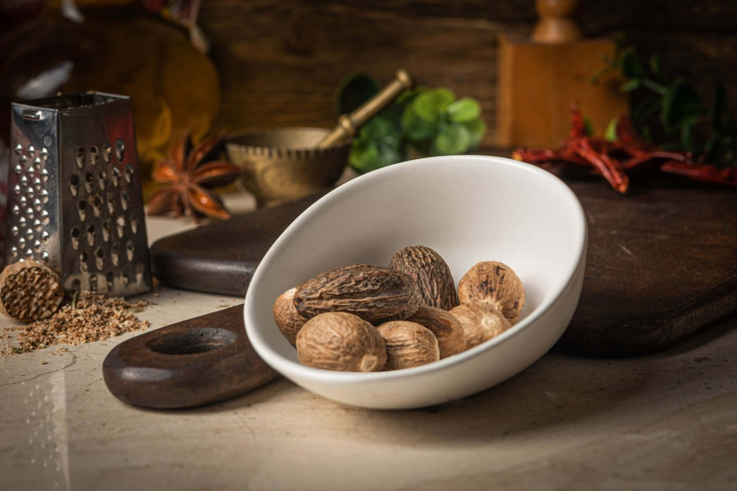 Gałka muszkatołowa cała 3szt.