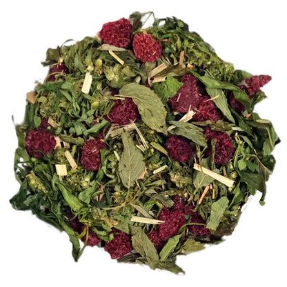 Herbata konopna konopia z maliną, mięta, trawa cytrynowa 30 g