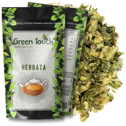 Herbata konopna chmiel cytrusowy szyszki, melisa konopie 30 g