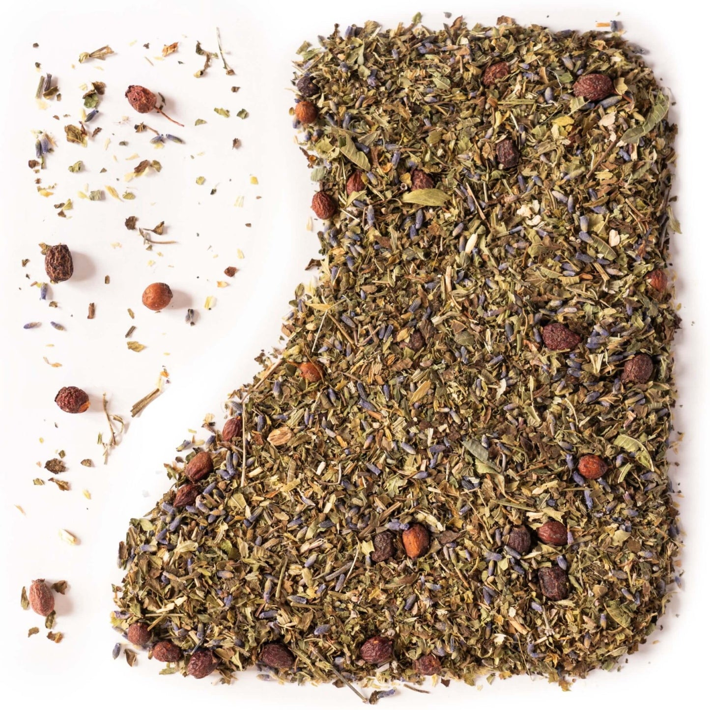 Herbata ziołowa naturalna dobry sen suplement diety ashwagandha lawenda