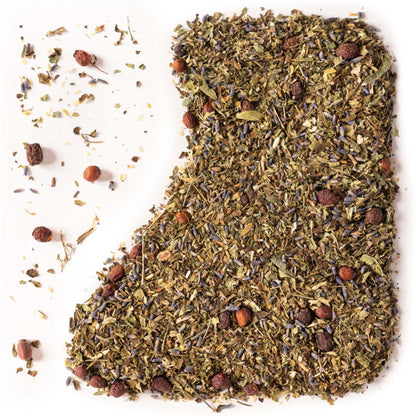 Herbata ziołowa naturalna dobry sen suplement diety ashwagandha lawenda